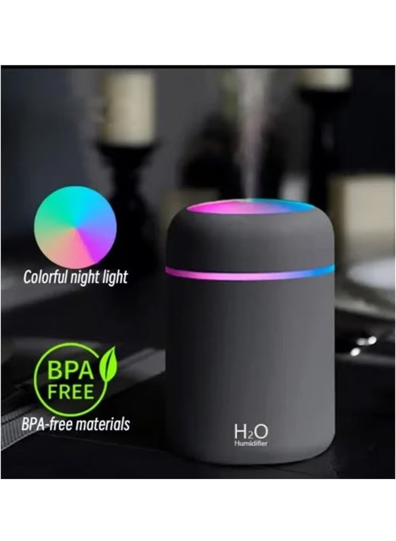 H2O USB Colorful Cup Car Humidifier Grey - Image 3