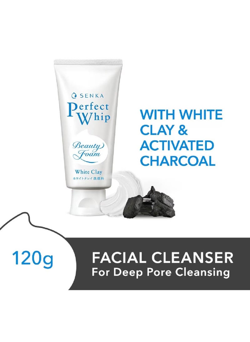 EM-Senka Perfect Whip Clay Beauty Face Foam, 120g, 2024 Version, Made in Japan, Absorbs and cleans even blackheads and square plugs. Contains cleansing ingredients clay and charcoal - pzsku/Z0DF002D756C7BAA33092Z/45/_/1740223246/cca03383-7083-4b09-924e-e9eb332c50a5