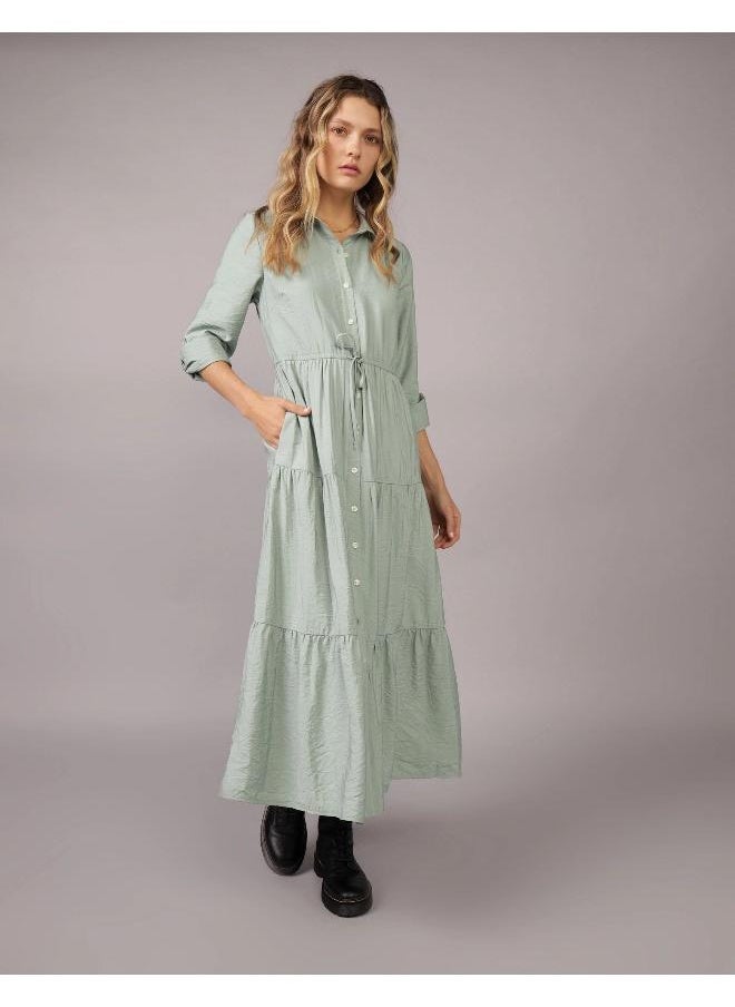 American Eagle AE Midi Shirt Dress  - Image 1