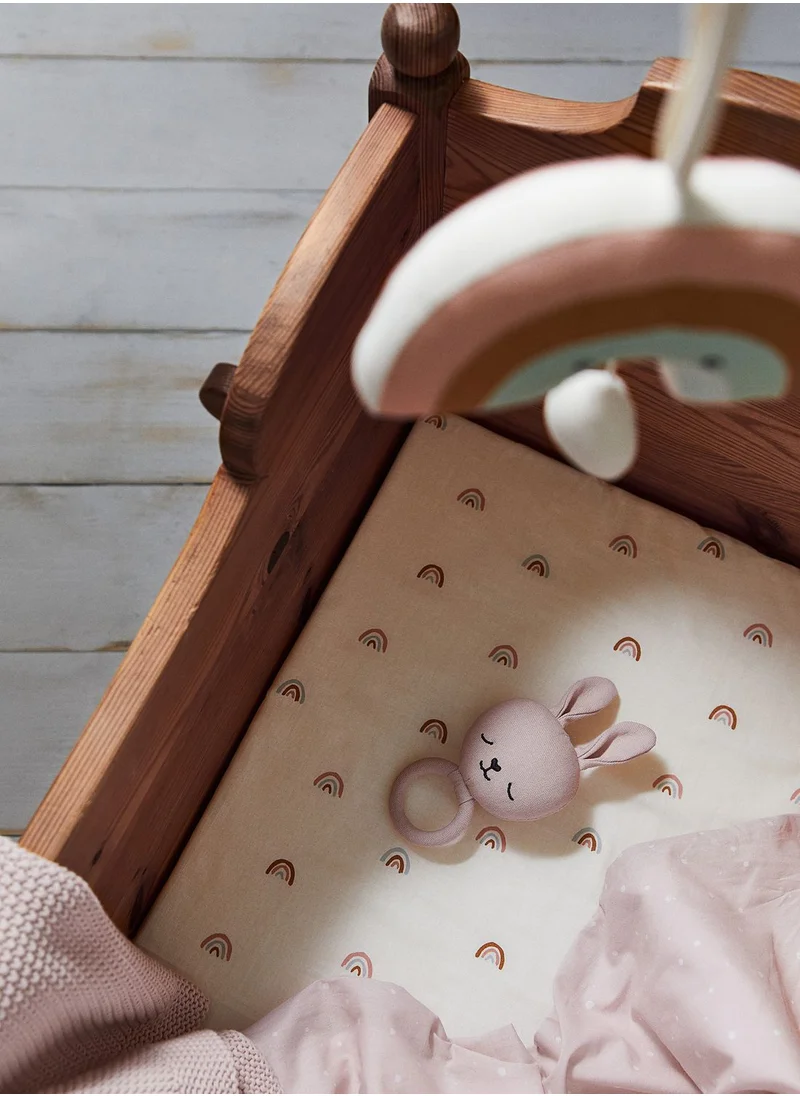 اتش اند ام Cot Fitted Sheet