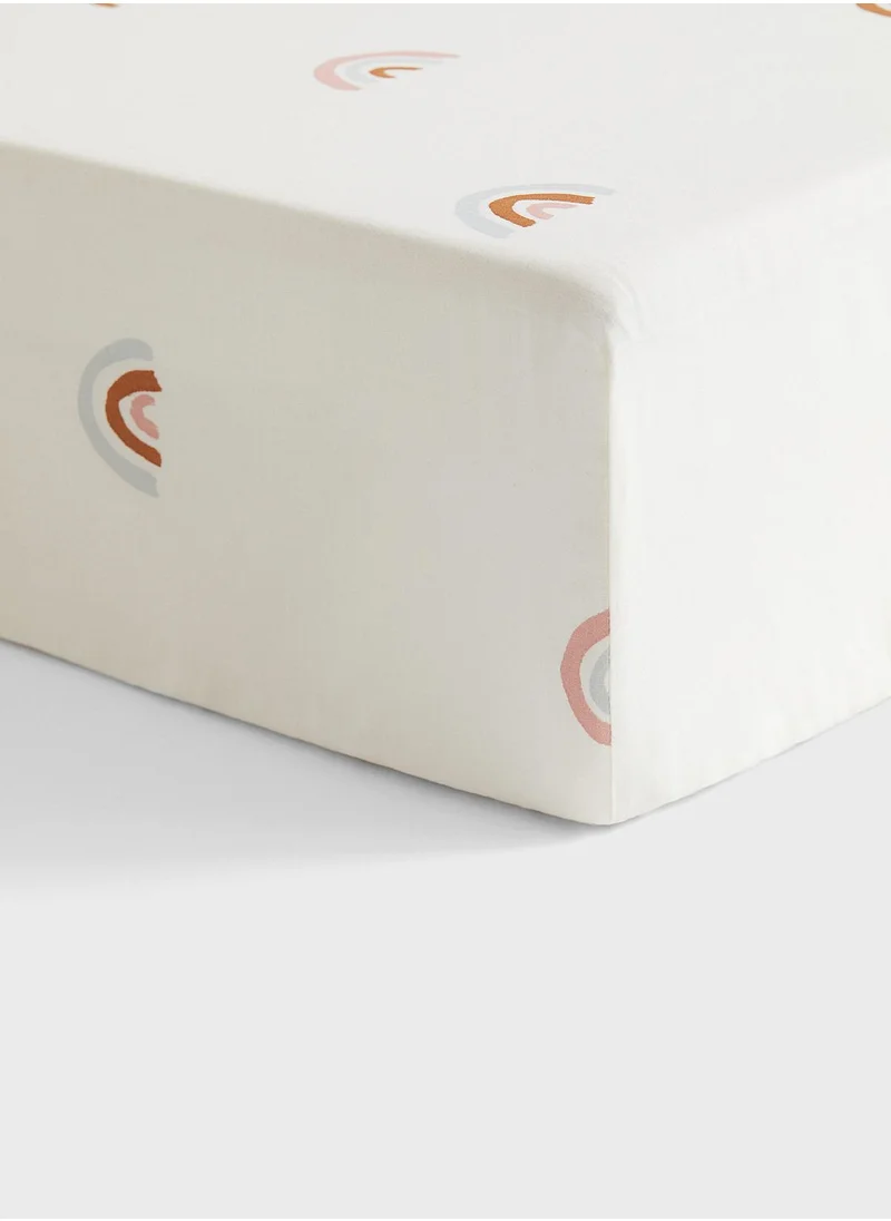 اتش اند ام Cot Fitted Sheet