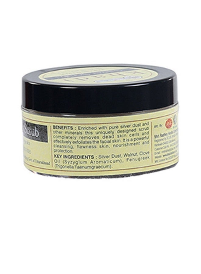 Khadi Rishikesh Herbal Silver Scrub Combo Set Pack Of 4 x 50 gm (200gm) - Image 4
