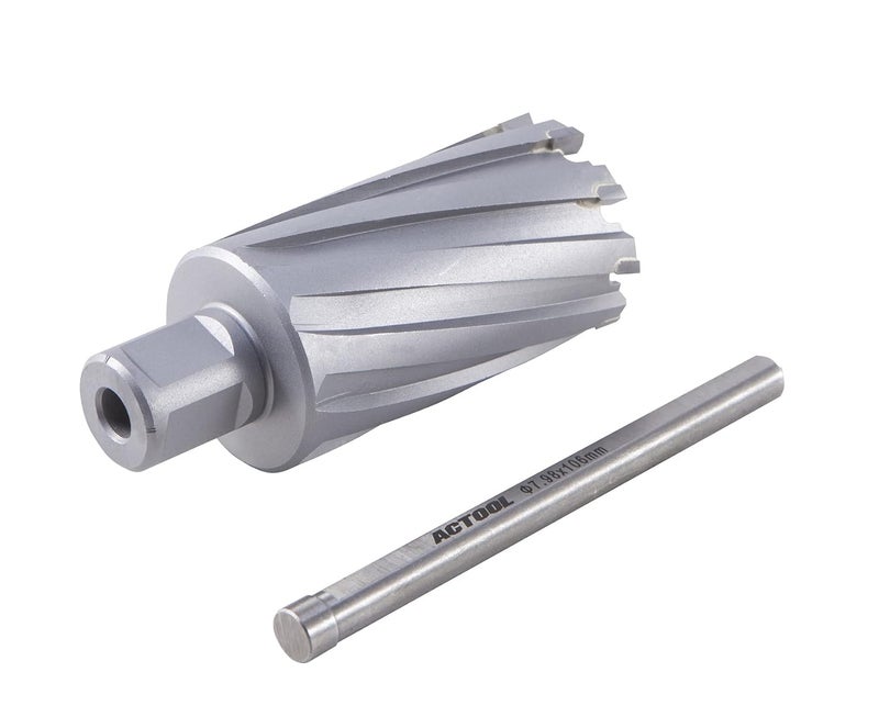 ACTOOL 1-1/2'' Diameter x 2'' Depth of Cut Carbide Tipped TCT ANNULAR Cutter with 3/4'' Weldon Shank - Image 4