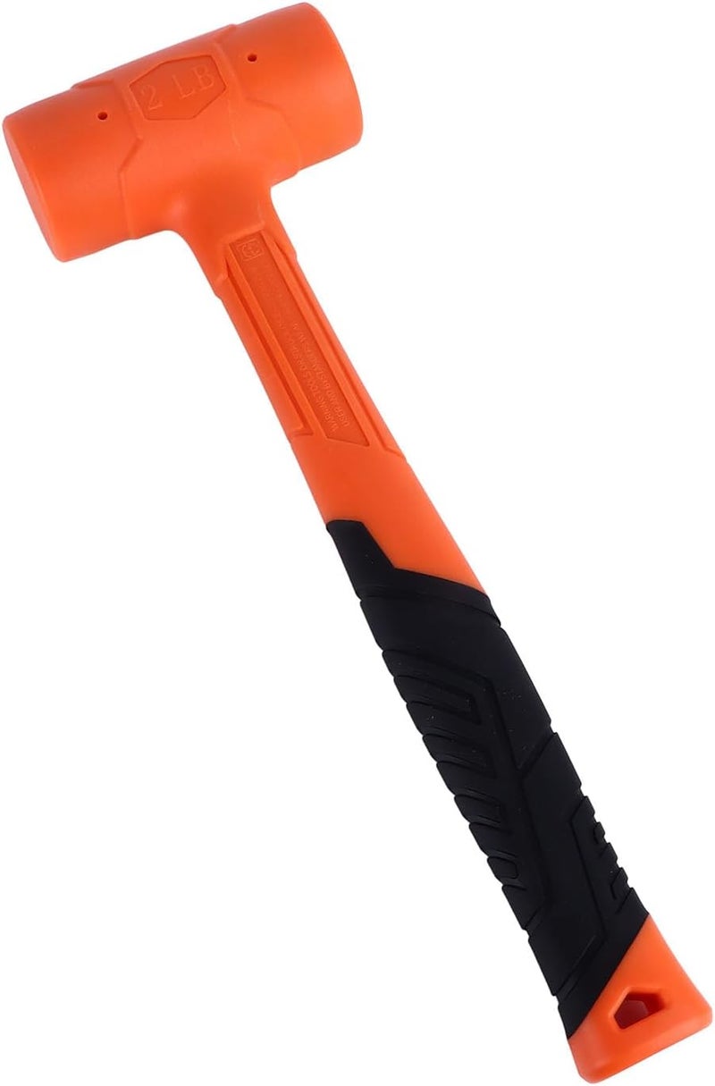2lb Rubber Mallet Skin for Various Installation and Tapping Work Heavy Duty - Image 4