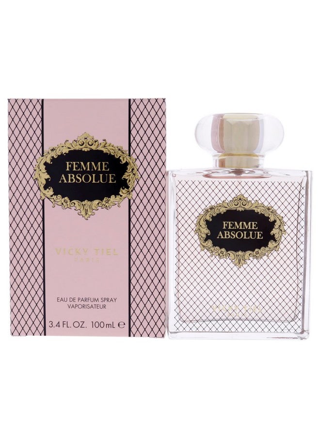 VICKY TIEL Vicky Tiel Femme Absolue EDP Spray Women 3.4 oz  - Image 1