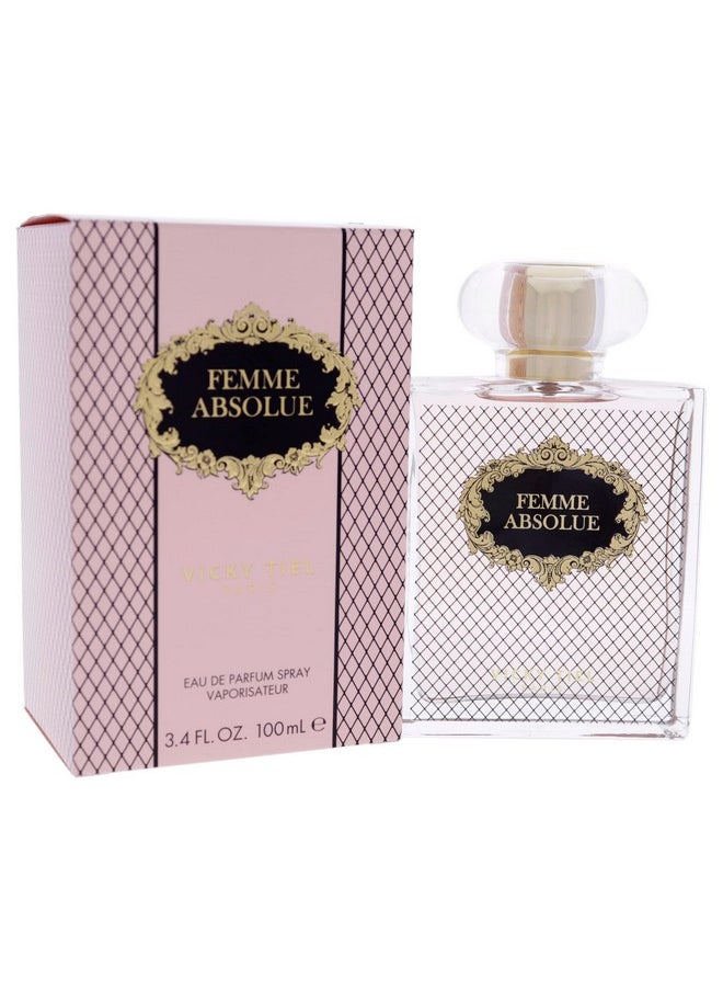 VICKY TIEL Vicky Tiel Femme Absolue EDP Spray Women 3.4 oz  - Image 3