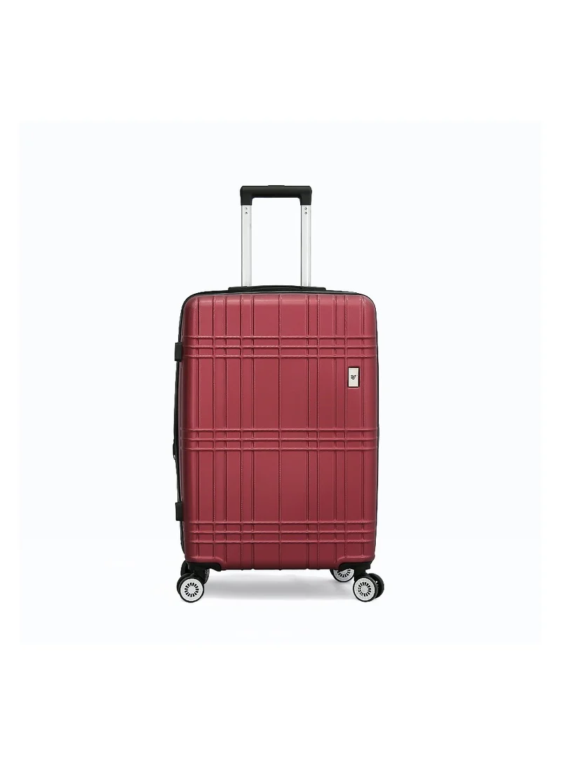 Verage  VERAGE Suitcase 3 Pcs, Burgundy, TSA Lock, L 28/M 24/S 20