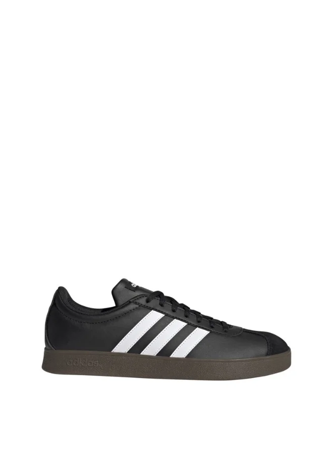 اديداس adidas VL COURT BASE Black Skateboarding SHOES for Men - 3.5