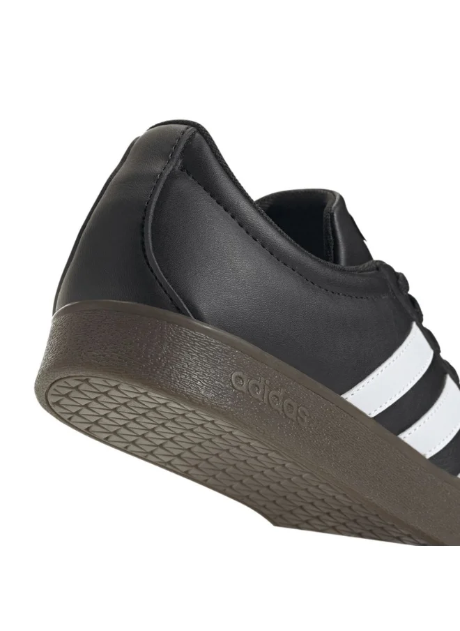 اديداس adidas VL COURT BASE Black Skateboarding SHOES for Men - 3.5