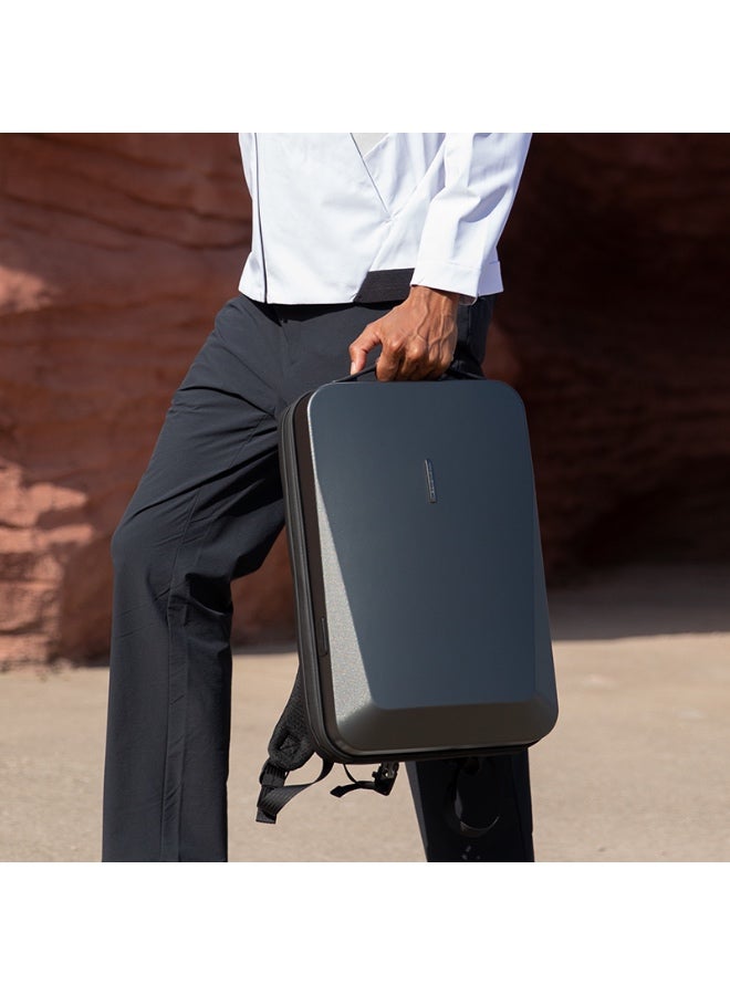 MARK RYDEN 7612 Grey FUTURE SERIES 17Inch Backpack - Water Repellent, TSA Lock, and Advanced Organizational Design - Image 2