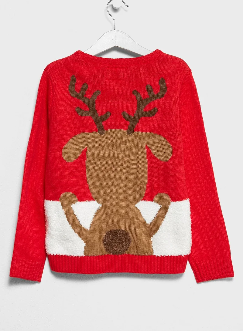 F&F Little Reindeer Sweater