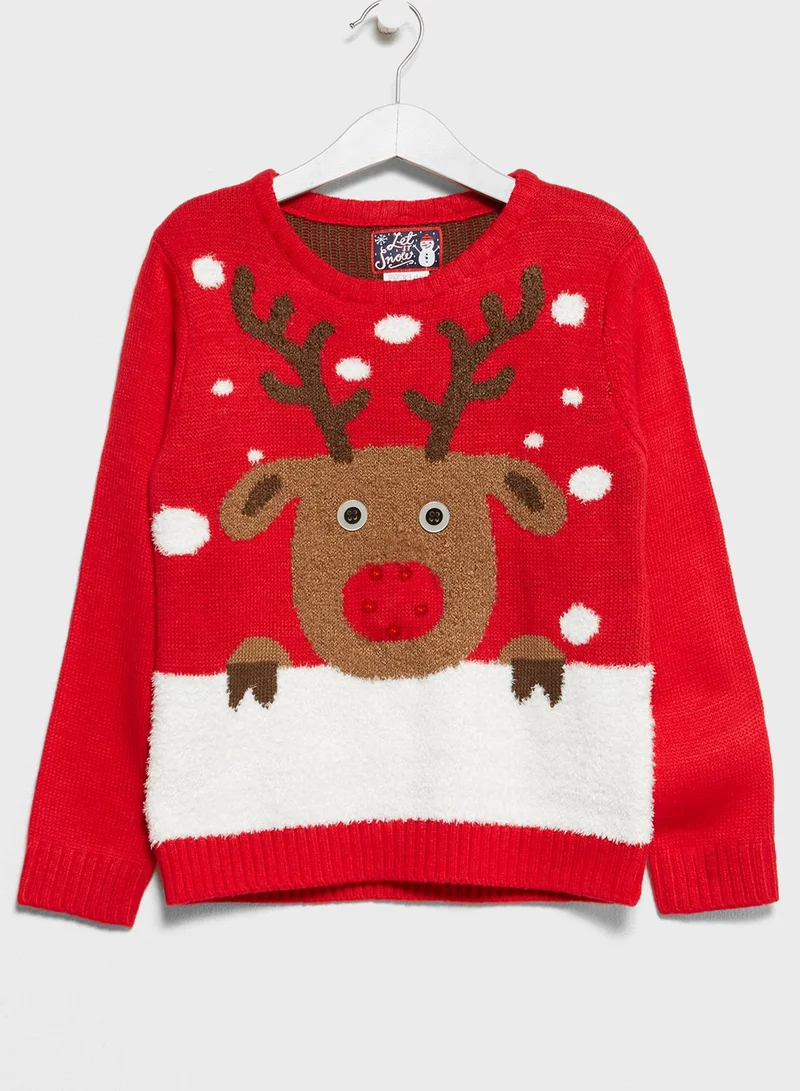 F&F Little Reindeer Sweater