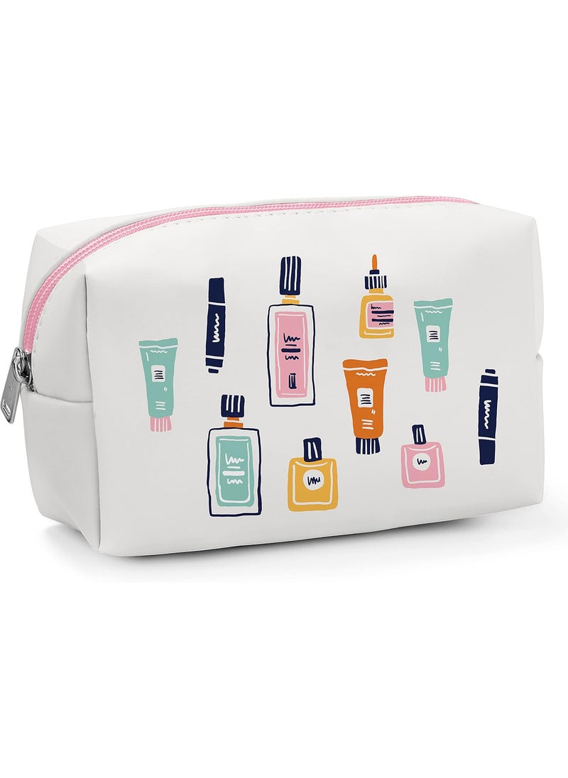 Studio Oh! - Studio Oh! OCS Designs Cosmetic Bag - Potions and Lotions Organizer for Travel Size Toiletries - Loaf Pouch Storage for Makeup, Brushes, & Accessories with Full Zip Closure - Image 1