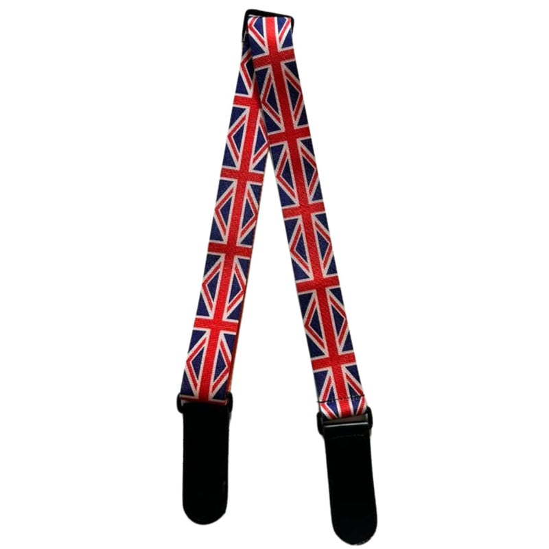 MOCKING BIRD Guitar Strap for Acoustic Adjustable Buckle Electric Guitar Strap Polyester Guitar Belt For Acoustic/Bass/Electric Guitar (England) - Image 5