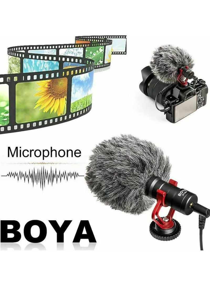 BOYA Video Recording Smartphone Microphone for iPhone Android Mobile Phone DSLR Camera Studio Mic - Image 4