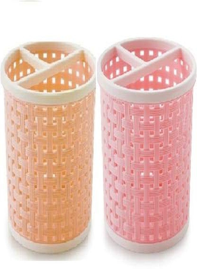 UnequeTrend Plastic Cutlery Holder, for Kitchen Pack of 2- NKD70010-A23