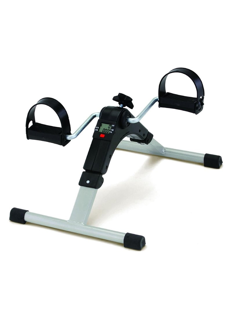 DubaiGallery - Folding fitness pedal stepper exercise machine lcd display indoor cycling bike stepper with adjustable resistance for home office gym - Image 1
