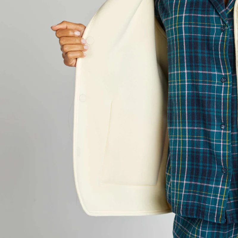 Kiabi  Reversible Gilet White for Men | Best Price UAE