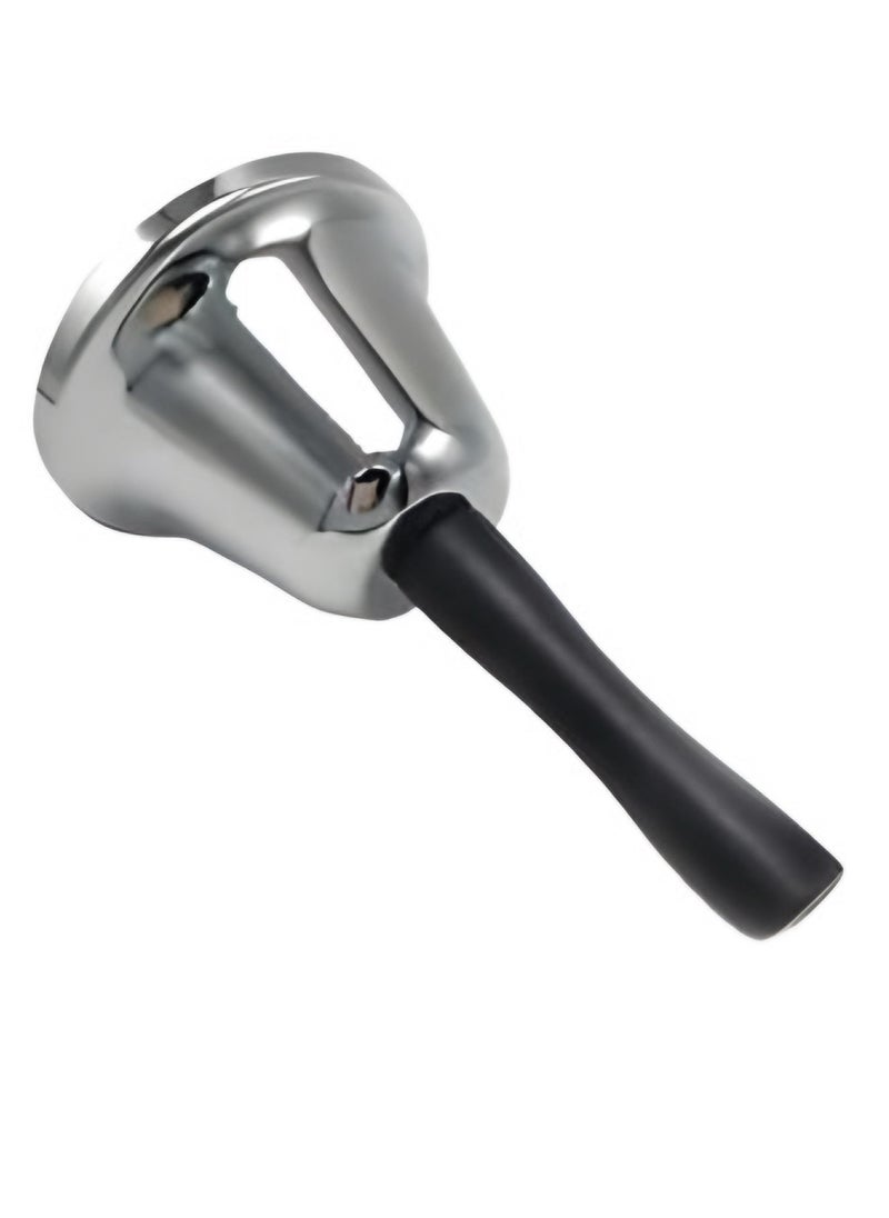Generic Steel Handbell Pet Call Bell Service Ring Bell Hand Bell Percussion Instrument with Wooden Handle  - Image 3