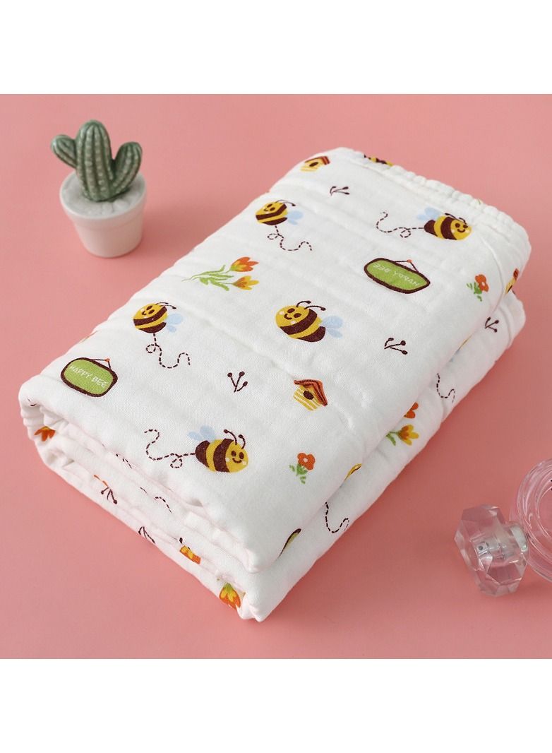 Pure Cotton Cartoon Printed Bath Towel