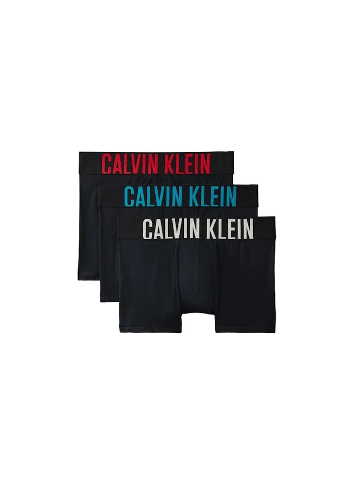 CALVIN KLEIN 3 Pack Of Logo Waistband Trunks