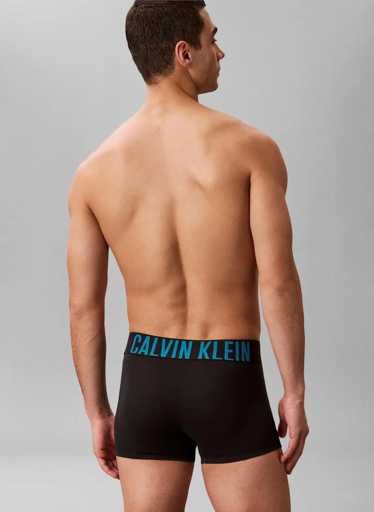 CALVIN KLEIN  3 Pack Of Logo Waistband Trunks for Men | Best Price UAE