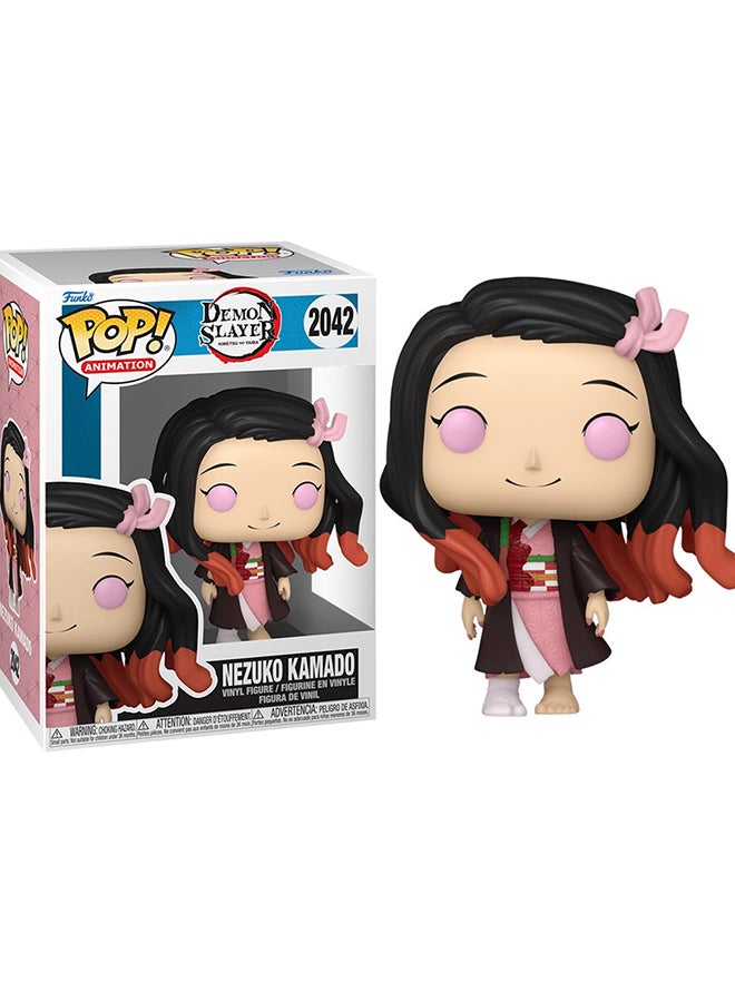 Funko Pop! Animation: Demon Slayer - Nezuko (Smiling), Collectible Vinyl Figures - Gift Idea - Official Merchandise - Toys for Kids & Adults - Model Figure for Collectors and Display - Image 3