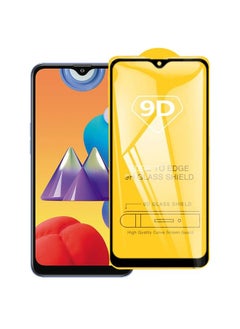 HuHa Screen Protector For Samsung Galaxy M01s 9D Full Glue Full Screen Tempered Glass Film 