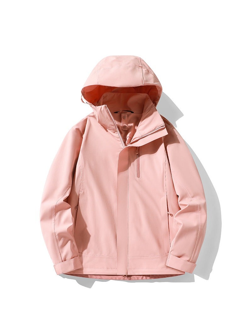 KUYING New Detachable Hooded Waterproof Mountaineering Suit Outdoor Clothing 