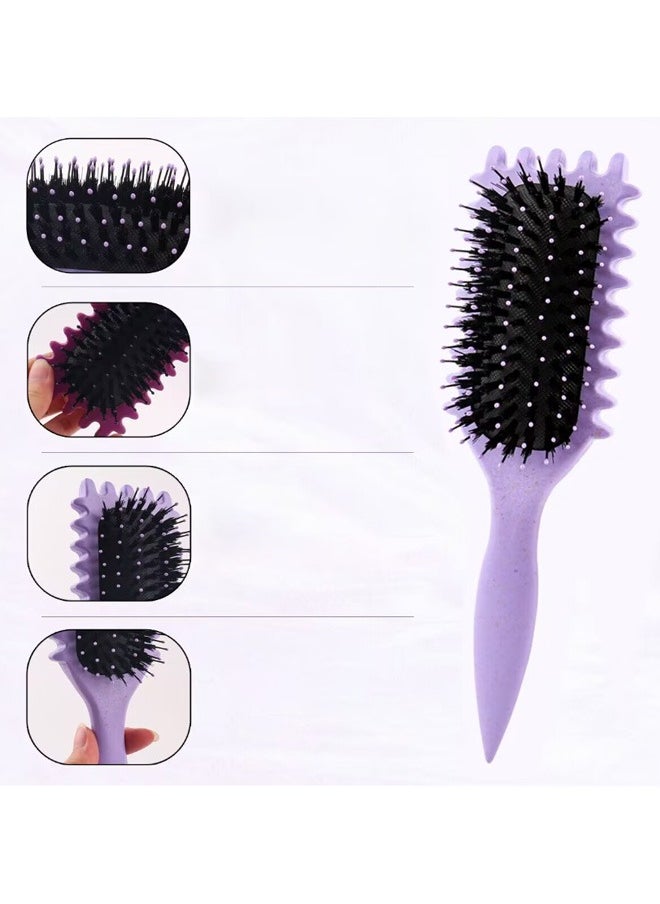 2PCS Bounce Curl Define Styling Brush,Curly Hair Brush, Wet Dry Detangler Hair Brush, The Essential Tool For Shaping And Styling Your Curls, Achieve Perfectly Defined Curl - pzsku/Z0DF17F9CF9400AAFEFD5Z/45/_/1729219458/36ee5dc5-86f5-4a58-86ac-73bb170f83ea