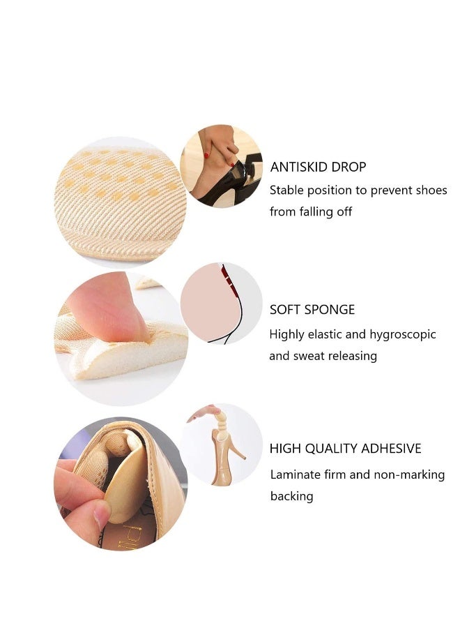 Heel Cushion Inserts, Heel Grips Shoe Pads for Loose Shoes Too Big Inserts Grips Liners Heel Blister Protectors for Women Men, Prevent Heel Slip and Blister 4Pairs Thin - Image 4