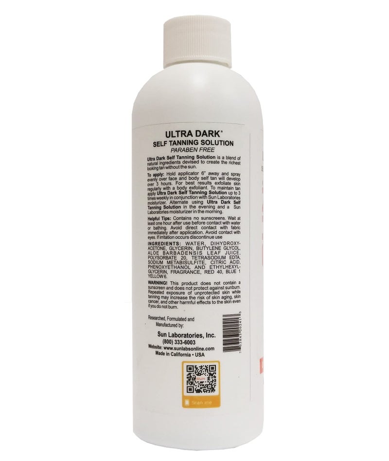 Sun Laboratories by Giesee Sun Labs Self-Tanning Spray for a Golden Glow - Ultra Dark - 3-Pack 8 fl. oz. Bottles - Image 2