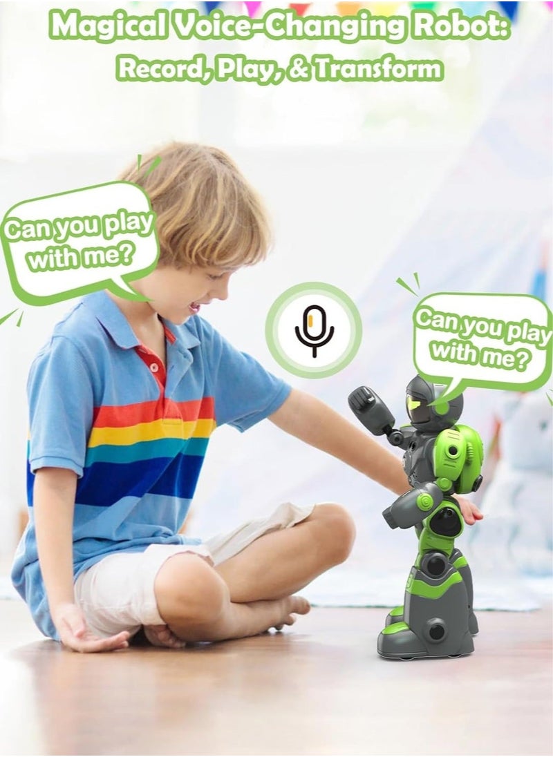 Generic - Intelligent AI voice robot, Robot Toys for Kids, Boy RC Gesture Sensing Toy, Interactive Recordable Programmable Robot Gift for Boys Girls Aged 5-8 - Image 1