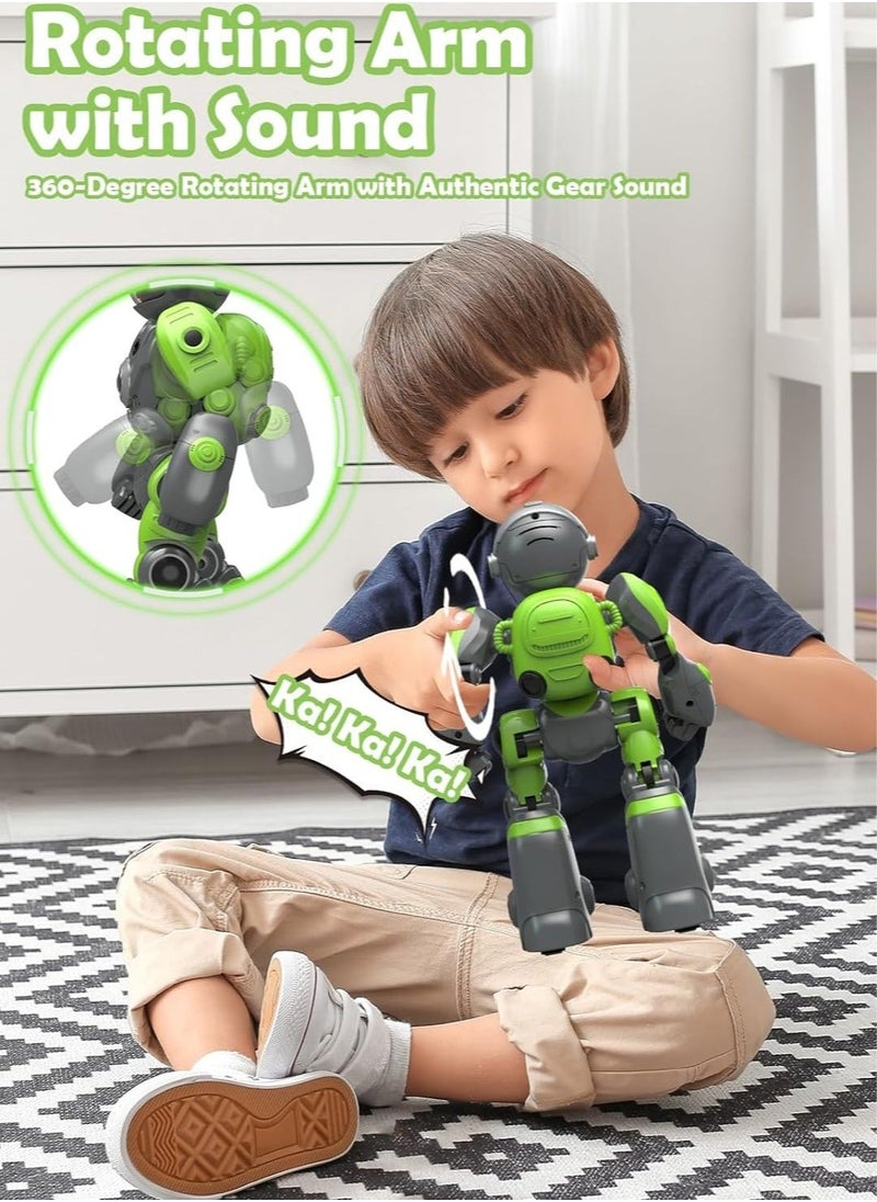 Generic - Intelligent AI voice robot, Robot Toys for Kids, Boy RC Gesture Sensing Toy, Interactive Recordable Programmable Robot Gift for Boys Girls Aged 5-8 - Image 1