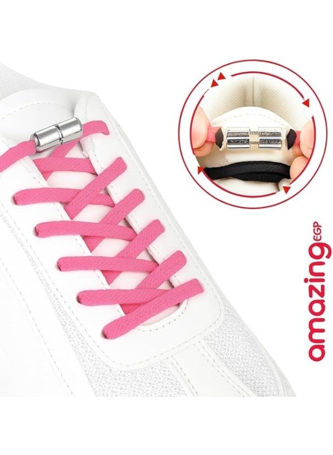 أمازينج. إي جي بي أربطة حذاء مرنة بدون ربط ونظام قفل مغناطيسي، مقاس واحد يناسب الجميع - Image 3