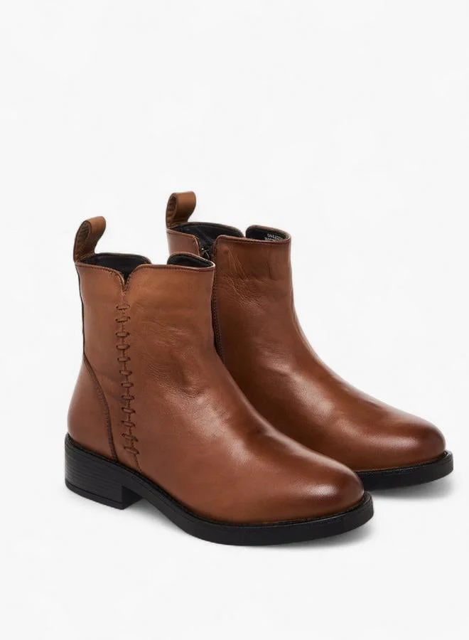 Paprika Women Leather Ankle Boots