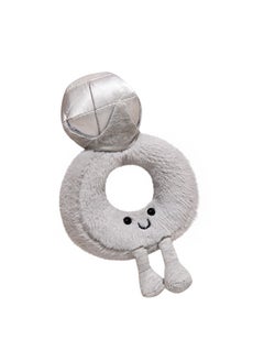 Jellycat Jellycat Placeable Plush Toy Diamond Ring, 77% Polyester, 21% Cotton, 1.5% Acrylic, 0.5% Elastane, Home Décor Gift for Family and Friends  - Image 1