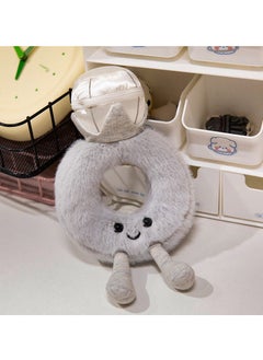 Jellycat Jellycat Placeable Plush Toy Diamond Ring, 77% Polyester, 21% Cotton, 1.5% Acrylic, 0.5% Elastane, Home Décor Gift for Family and Friends  - Image 2