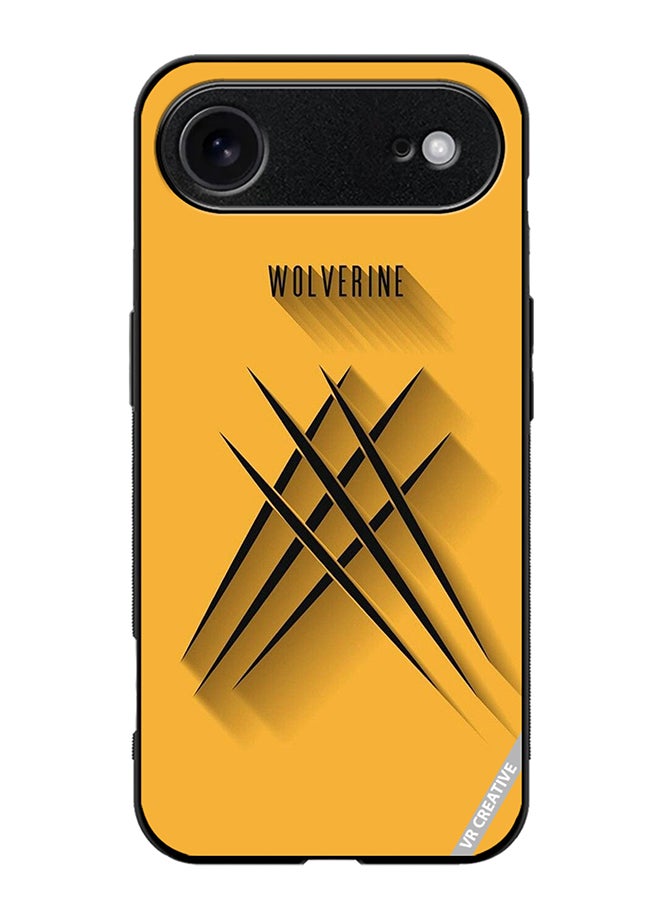 Protective Case Cover For Apple iPhone 17 Air Wolverine Design Multicolour