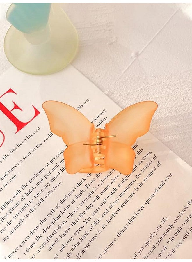 Chanderkash CHRONEX Set of 2 Pcs Claw Clip Butterfly Clips Big Clutchers for Hair Clutcher for Women & Girls - Image 3