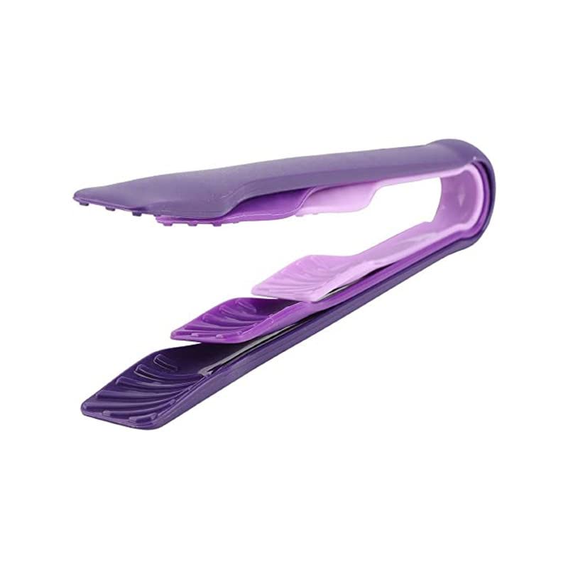 TOMATUS® 3 Pcs Serving Tongs Plastic Kitchen Tongs Reusable Non-Stick Party Essential for Cooking Baking Salad Steak Vegetable Ice Serving Tools - Image 3