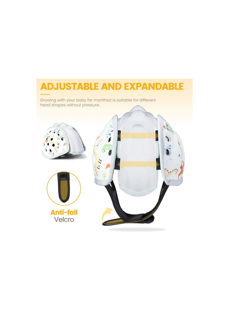 Baby Safety Helmet Breathable Head Protector for Crawling and Walking Infant Soft Anti-Collision Ultra-Lightweight Expandable Adjustable Age 6m-24m Tested Certified-Orange - pzsku/Z0DF1D002999FA9328A59Z/45/_/1718710588/6246cb97-8c4e-4ea9-9d7b-856b3eeae0ed