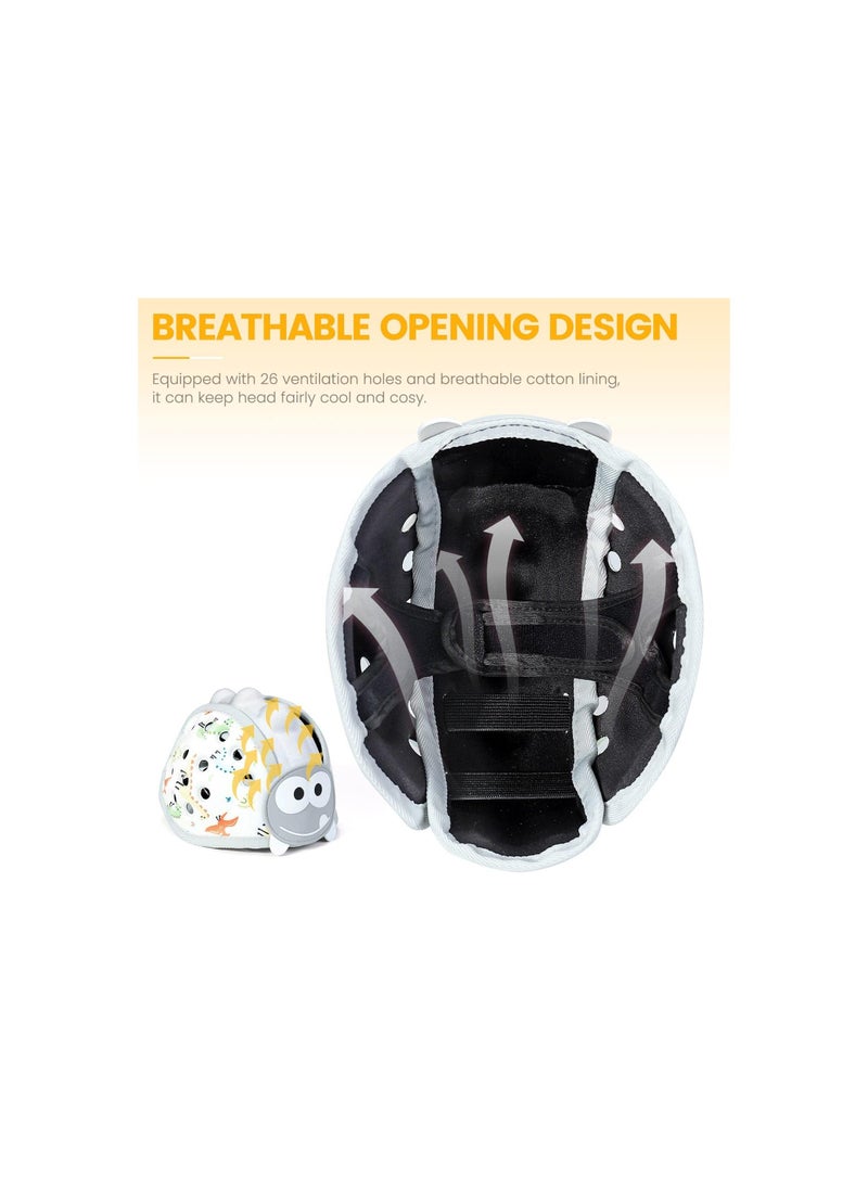 Baby Safety Helmet Breathable Head Protector for Crawling and Walking Infant Soft Anti-Collision Ultra-Lightweight Expandable Adjustable Age 6m-24m Tested Certified-Orange - pzsku/Z0DF1D002999FA9328A59Z/45/_/1718710598/18758967-4451-4c5f-87d8-89c22060e526