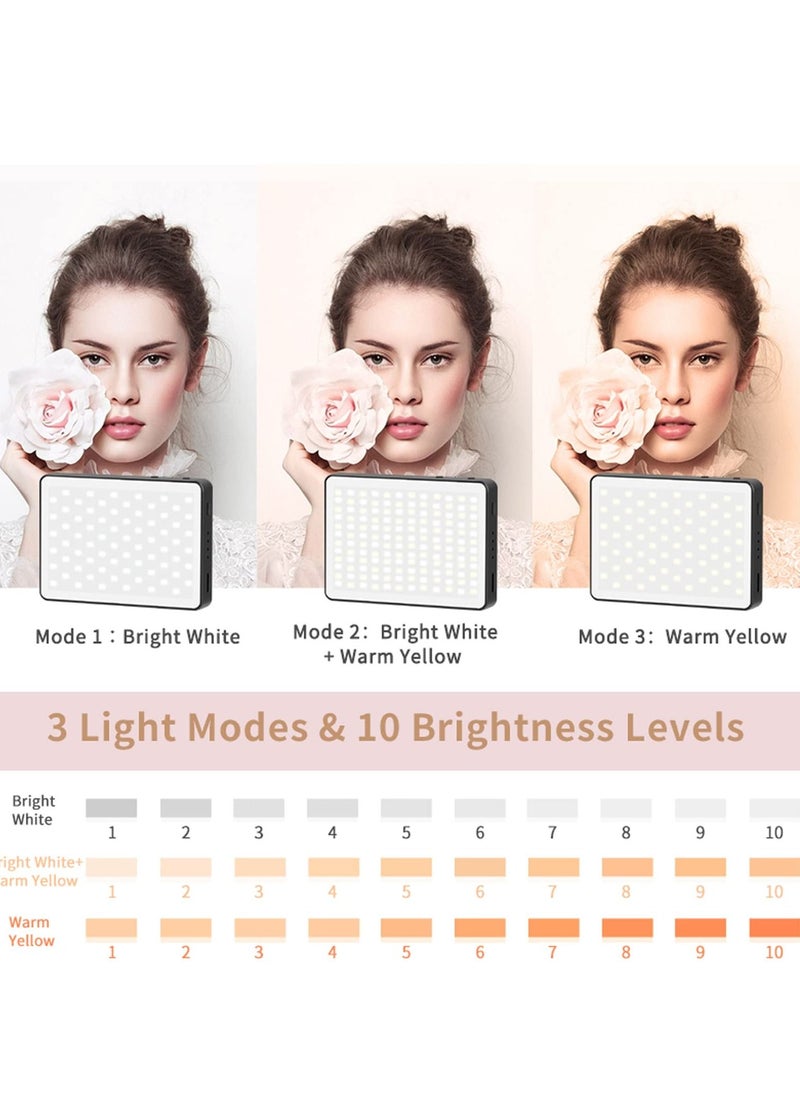 Y&D - Video Conferencing Lighting, 3 Light Modes Portable LED Clip for Webcam Zoom Call Lighting Selfie - Image 1