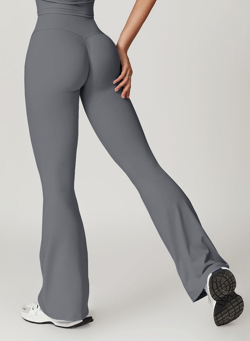 general 2 Piece Yoga Set Gym Sportswear Women Workout Clothing Sport Bra Push Up Flared Leggings Fitness Suits  - Image 5