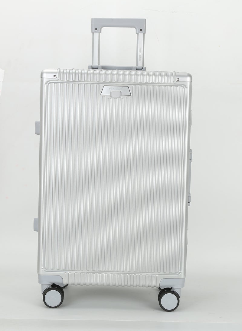 VIPTOUR PC Hard Side Zipperless Luggage Set of 3 PCS TSA Lockable Travel Suitcase With Cup Holder 20/25/29 Inches - Image 2