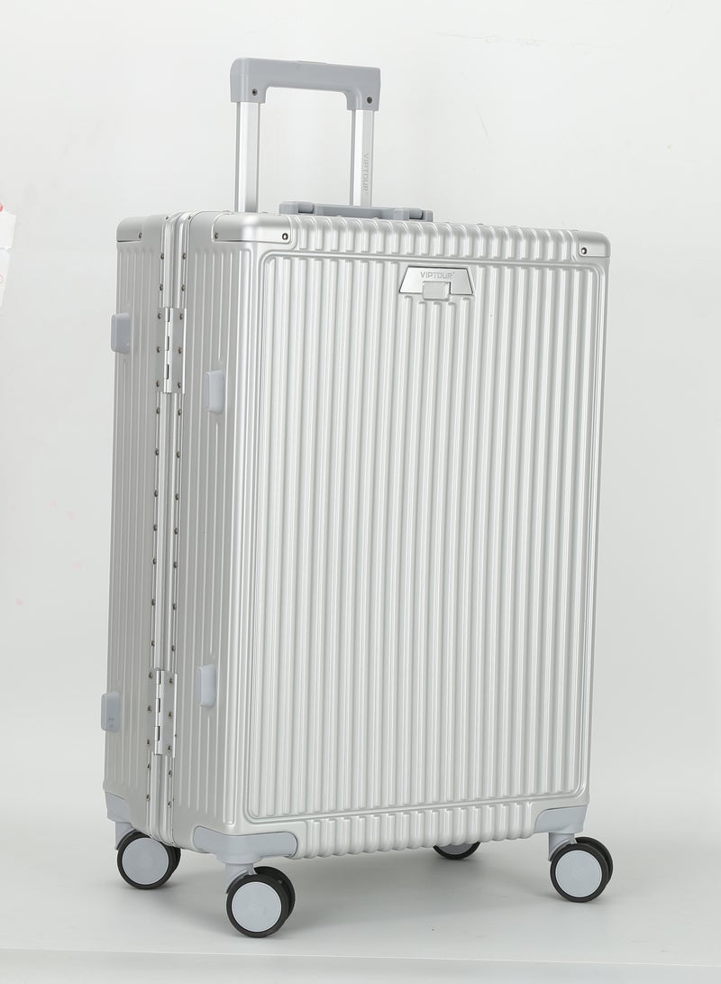 VIPTOUR PC Hard Side Zipperless Luggage Set of 3 PCS TSA Lockable Travel Suitcase With Cup Holder 20/25/29 Inches - Image 4