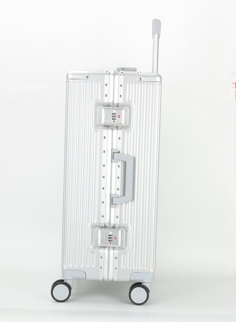 VIPTOUR PC Hard Side Zipperless Luggage Set of 3 PCS TSA Lockable Travel Suitcase With Cup Holder 20/25/29 Inches - Image 5