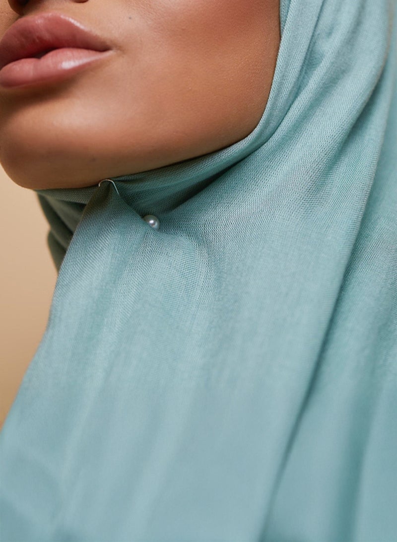 AEENAA 12 Pcs Hijab Pins Set with 2 Colors, Pearl Head Safety Pins for Scarf and Shawl, Non-Snag Magnetic Style Hijab Clips for Women - Image 4