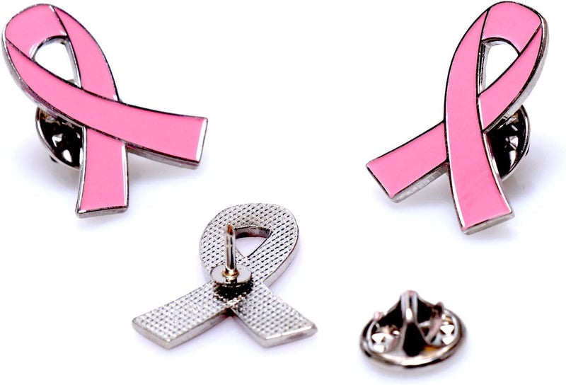 Mayam Official Hope Pink Ribbon Pins Breast Cancer Awareness Brooch Lapel Pin Buttons - Image 3